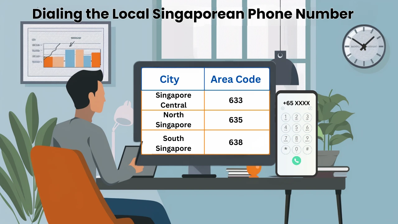 Mendail Nombor Telefon Singapura Tempatan 